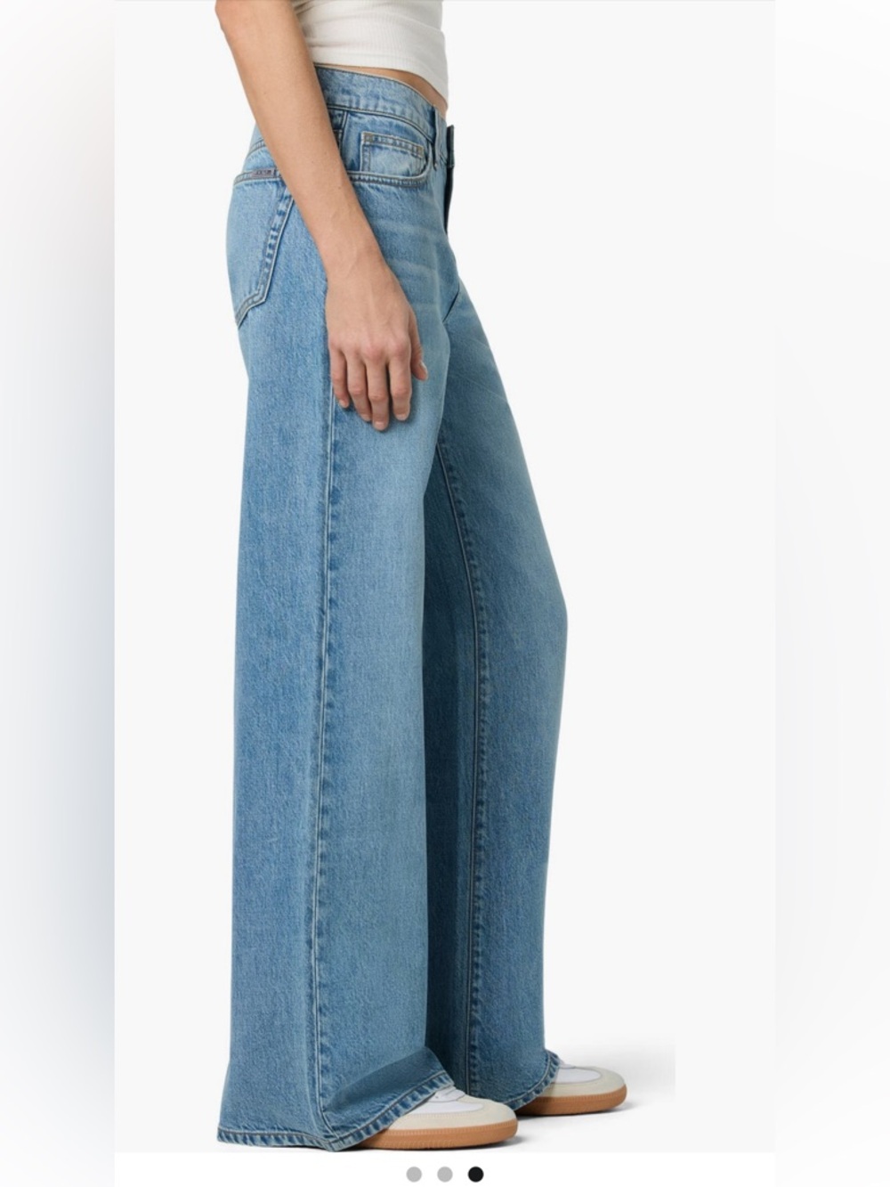 NWT Joe’s Jeans Handi Low Rise Wide Leg Jeans 28 - Picture 3 of 8